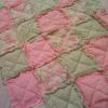 Paisley Crib Size Quilt $50 or get the newborn paisley gift set for $75(3 bibs, 3 burp rags & matching diaper bag)