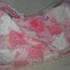 Pink and White Large diaper bag Sold