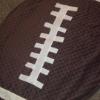 Football Baby blanket Sold $50. $70 if personalized with team One size only